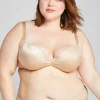 Plunge Bras^Lane Bryant Max Boost Plunge Bra Cafe