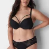 Plunge Bras^Lane Bryant Max Boost Plunge Bra Black