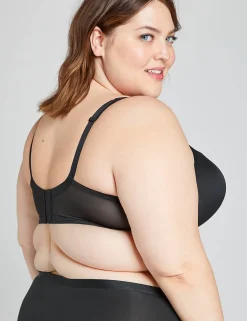 Underwire Bras^Lane Bryant Max Boost Plunge Bra Black
