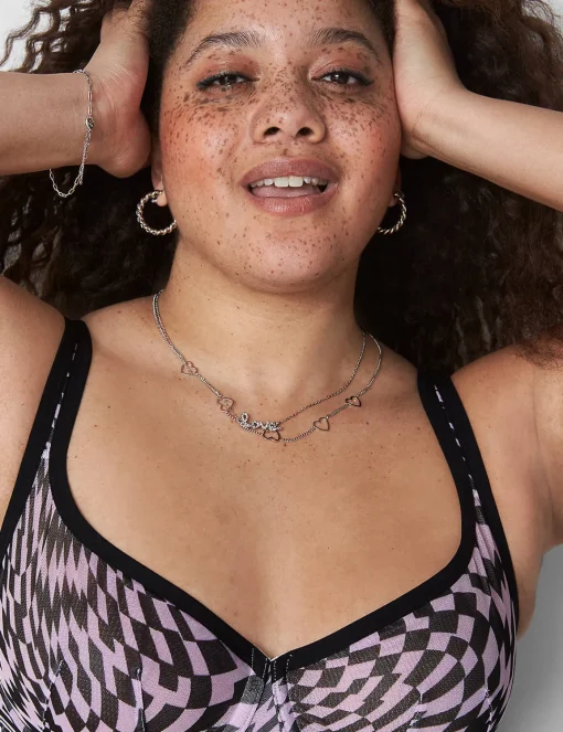 Underwire Bras^Lane Bryant Mesh Unlined T-Shirt Bra Zale Geo