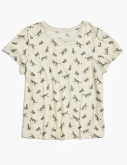 The Tee Shop^Lane Bryant Modern Graphic Tee Leopard