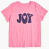 The Tee Shop^Lane Bryant Modern Joy Graphic Tee Sugar Plum