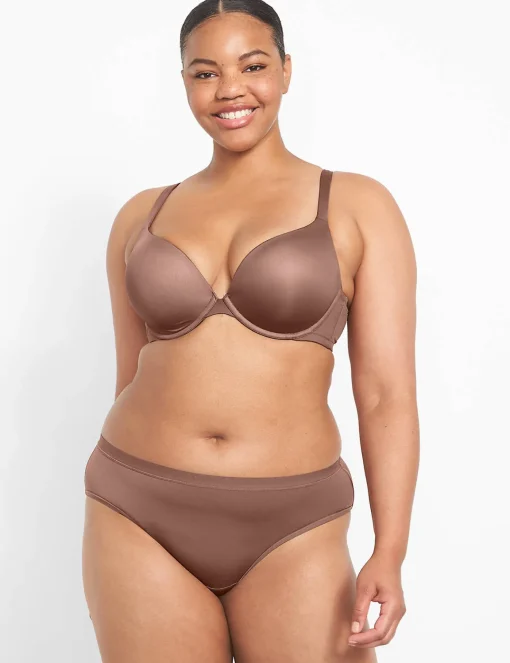 Hipster Panties^Lane Bryant No-Show Hipster Panty Myristica