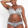 Hipster Panties^Lane Bryant No-Show Hipster Panty Grey Sea Floral