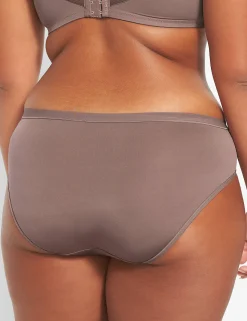 Hipster Panties^Lane Bryant No-Show Hipster Panty Deep Taupe
