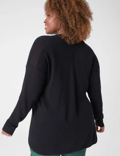 Sweaters^Lane Bryant Open-Front Cardigan Black