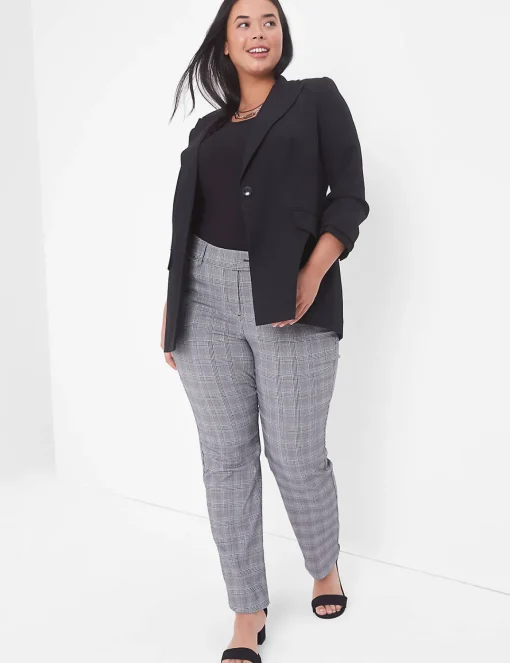 Blazers^Lane Bryant Perfect Drape Blazer Black
