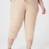Crops, Capris And Shorts^Lane Bryant Pull-On Elastic Cuff Crop Pant Ginger Root