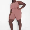 Sleep Separates^Lane Bryant Rib Swing Crop Tank Myristica