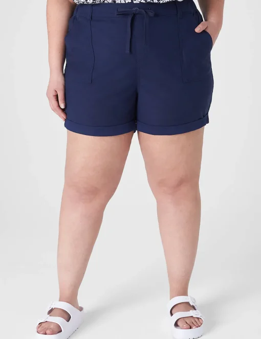 Shorts^Lane Bryant Rolled Hem Short Maritime Blue