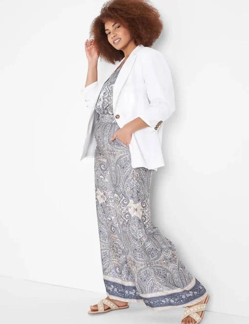 Shirts & Blouses^Lane Bryant Satin Cami Paisley
