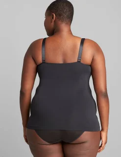 No-Wire Bras And Bralettes^Lane Bryant Seamless Nursing Cami Black