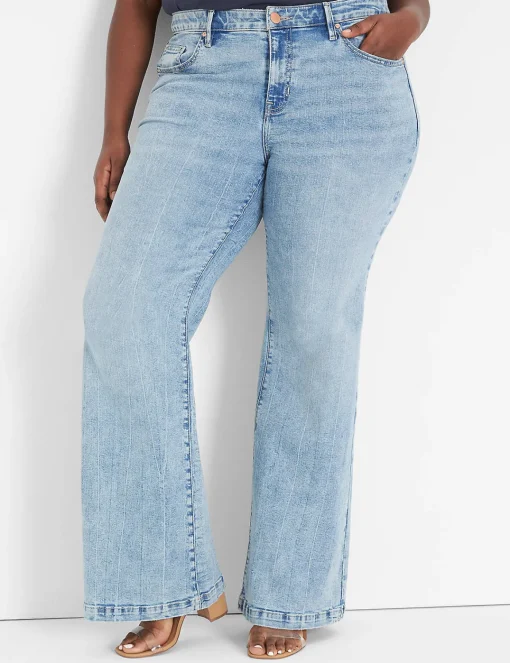 Bootcut^Lane Bryant Signature Fit Boot Jean Light Denim