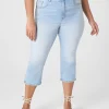 Skinny & Jegging^Lane Bryant Signature Fit High-Rise Skinny Pedal Jean Medium Denim