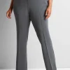 Straight Leg^Lane Bryant Signature Fit Perfect Drape Straight Pant Grey