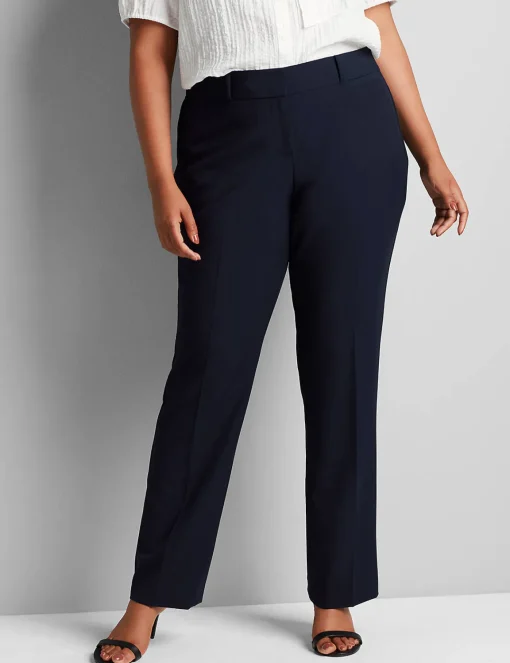 Perfect Drape^Lane Bryant Signature Fit Perfect Drape Straight Pant Night Sky