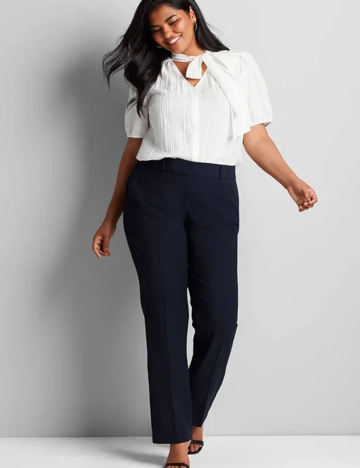 Perfect Drape^Lane Bryant Signature Fit Perfect Drape Straight Pant Night Sky