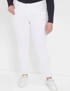 Signature Fit^Lane Bryant Signature Fit Skinny Jean White