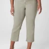 Crops And Capris^Lane Bryant Signature Fit Straight Crop Jean Olive
