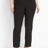 4-Season Collection^Lane Bryant Signature Fit Straight 4-Season Pant Black