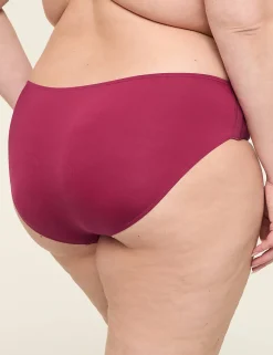 Hipster Panties^Lane Bryant Slick Chicks Adaptive Hipster Panty Plum