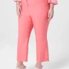 Crops, Capris And Shorts^Lane Bryant Slim Capri 4-Season Pant Sun Kissed Coral
