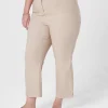 Crops, Capris And Shorts^Lane Bryant Slim Capri 4-Season Pant Safari