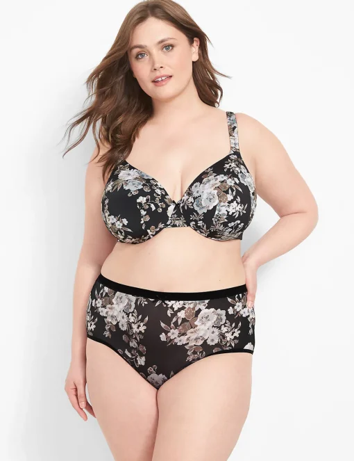 Full Coverage Bras^Lane Bryant Smooth Lightly Lined Full Coverage Bra Allure Floral
