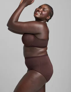 Full Coverage Bras^Lane Bryant Smooth Lightly Lined Full Coverage Bra Chocolate Plum