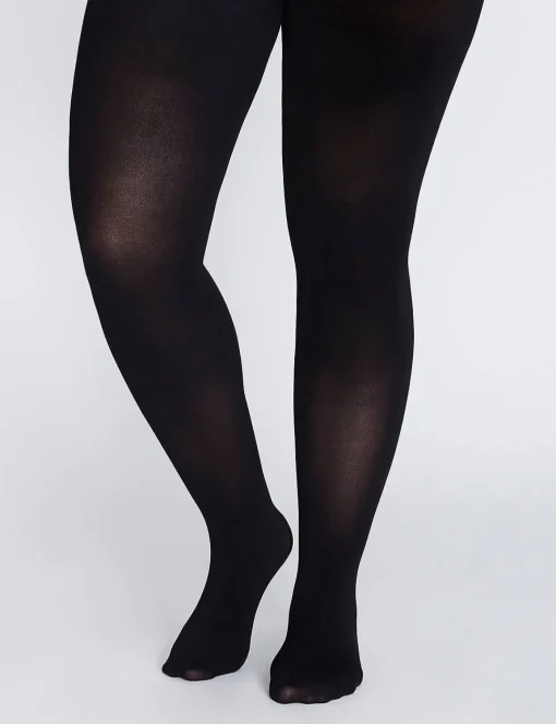 Tights & Leggings^Lane Bryant Smoothing Tights - 80 D Super Opaque Black