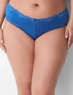 Sexy Panties^Lane Bryant Strappy-Back Cheeky Panty Beaucoup Blue