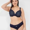 Cheeky Panties^Lane Bryant Stretch Lace Cheeky Panty Maritime Blue