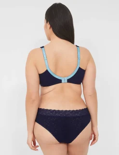 Cheeky Panties^Lane Bryant Stretch Lace Cheeky Panty Maritime Blue
