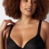 Balconette Bras^Lane Bryant Summer Sheer Unlined Balconette Bra Black