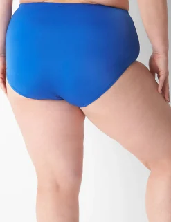 Swim Bottoms^Lane Bryant Swim Brief Beaucoup Blue