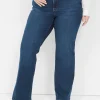 Tighter Tummy^Lane Bryant Tighter Tummy Fit High-Rise Boot Jean Dark Denim