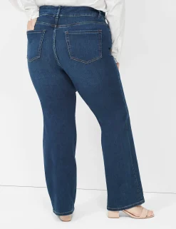 Tighter Tummy^Lane Bryant Tighter Tummy Fit High-Rise Boot Jean Dark Denim
