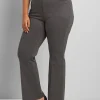 Bootcut^Lane Bryant Tighter Tummy High-Rise Boot 4-Season Pant Grey