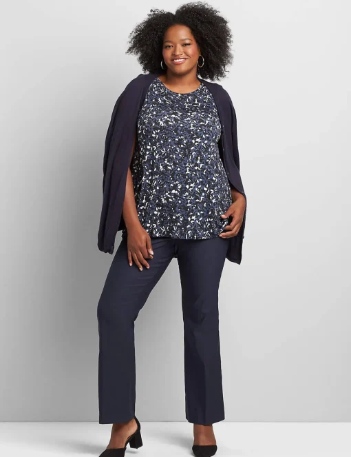 Bootcut^Lane Bryant Tighter Tummy High-Rise Boot 4-Season Pant Night Sky