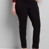 4-Season Collection^Lane Bryant Tighter Tummy High-Rise Straight 4-Season Pant Black