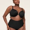 Front-Close Bras^Lane Bryant Totally Smooth Full Coverage Front-Close Bra Black