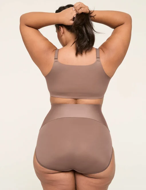 Front-Close Bras^Lane Bryant Totally Smooth Full Coverage Front-Close Bra Deep Taupe