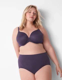 Full Coverage Bras^Lane Bryant Totally Smooth Lightly Lined Full Coverage Bra Nightshade