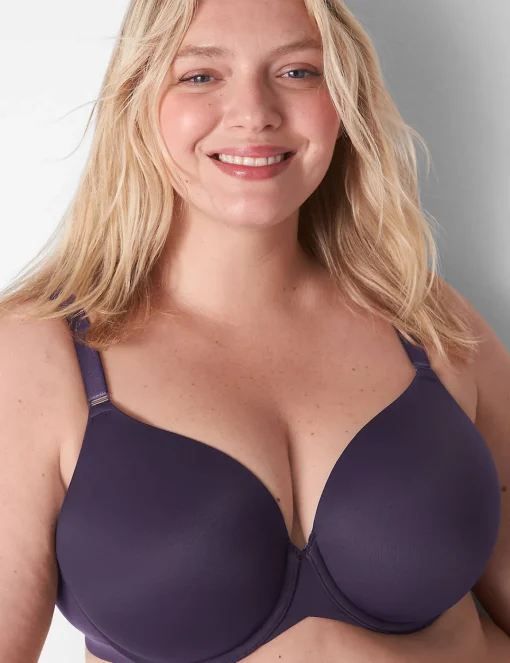 Full Coverage Bras^Lane Bryant Totally Smooth Lightly Lined Full Coverage Bra Nightshade