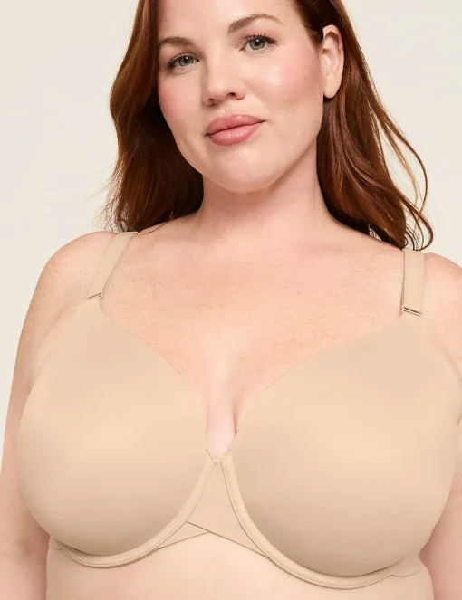 Full Coverage Bras^Lane Bryant Totally Smooth Lightly Lined Full Coverage Bra Cafe
